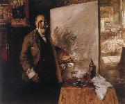 William Merritt Chase Self-Portrait oil painting artist
